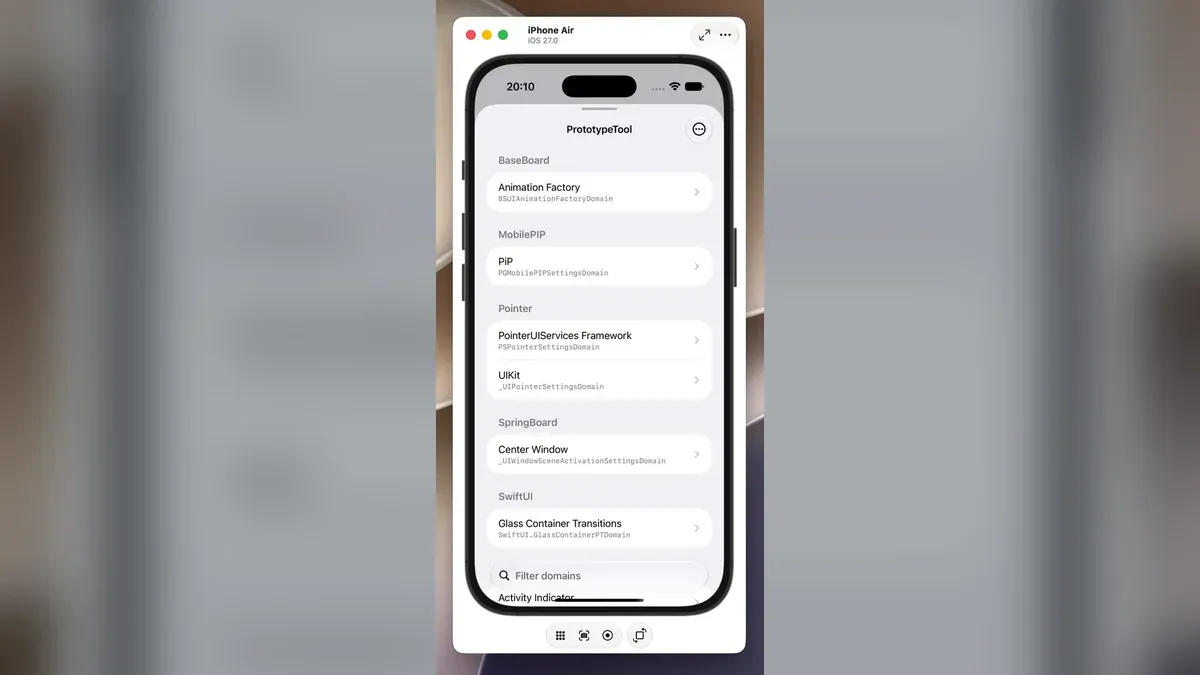 PrototypeTools di Apple e il Valore del Tuning UI dal Vivo